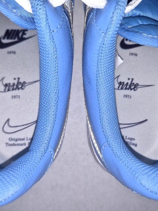 PRISTINE NIKE \'50TH ANNIVERSARY\' AIR FORCE 1 MEN\'S SIZE 9.5M UNIVERSITY BLUE main image 5